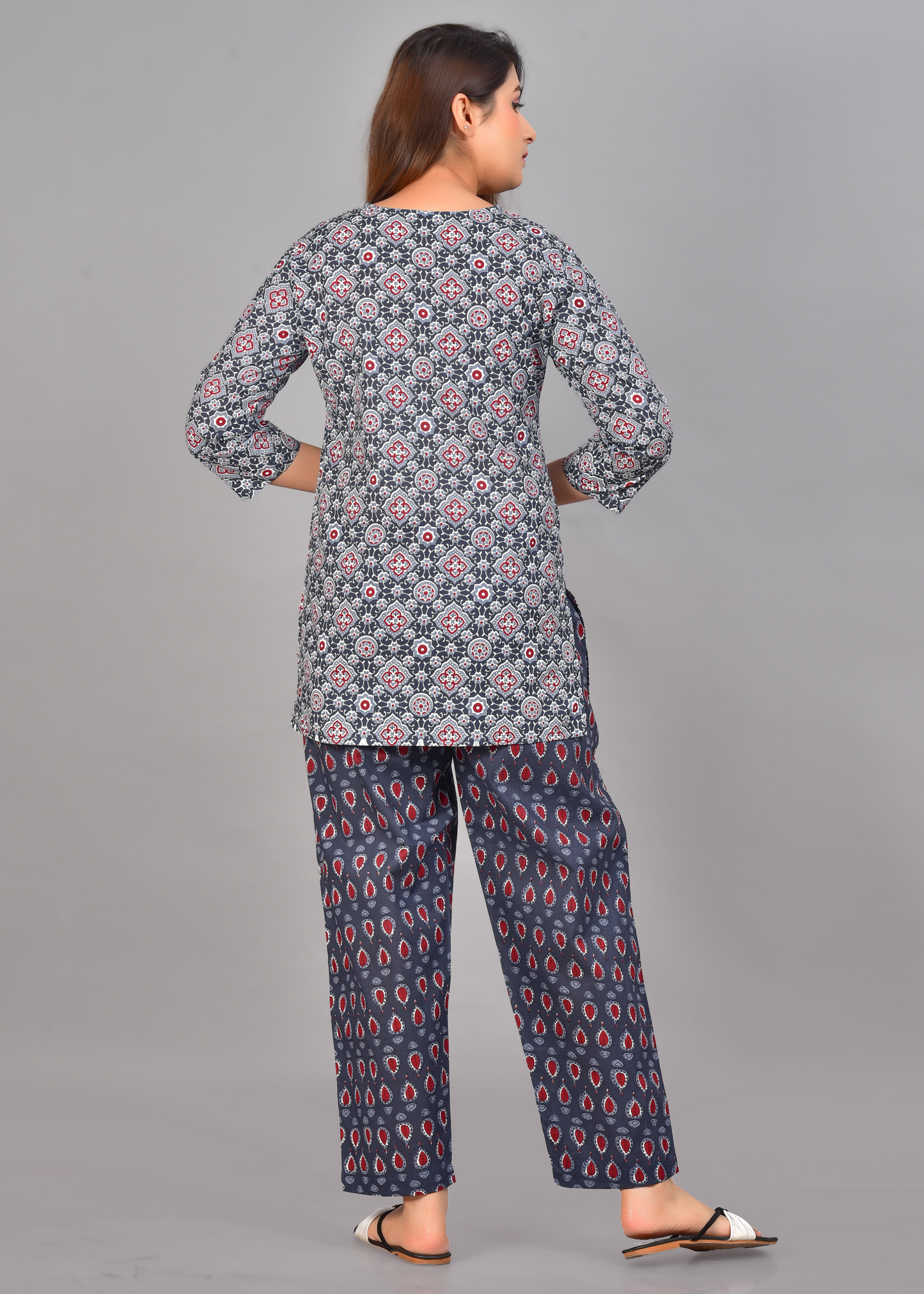RAJASTHANI AJRAK PRINT COTTON CO-ORD SET