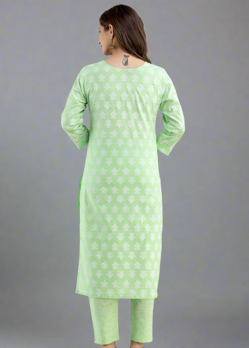 SOOTHING FRESH ALL DAY COTTON 2PIECE SUIT SET