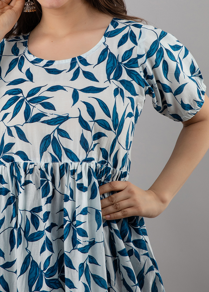 MUST HAVE WHITE COTTON MAXI DRESS