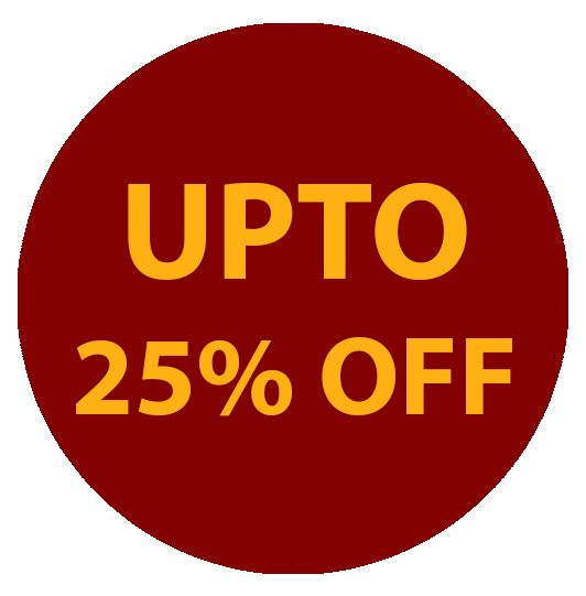 UPTO 25% OFF
