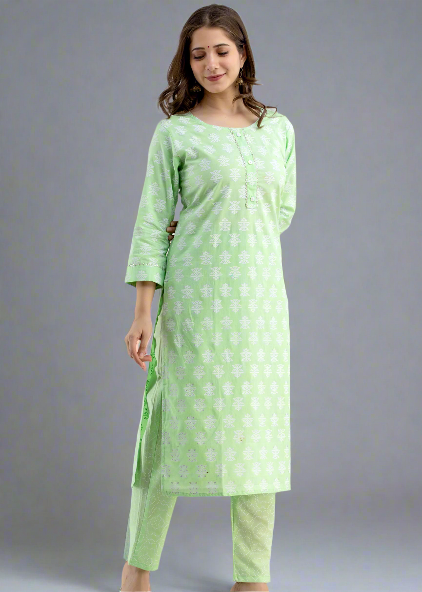 SOOTHING FRESH ALL DAY COTTON 2PIECE SUIT SET