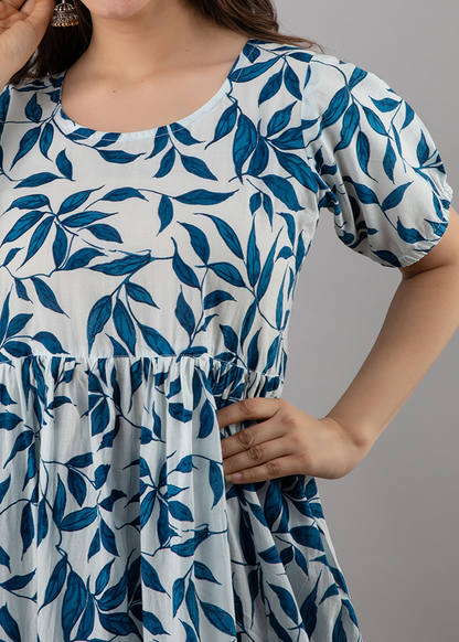 MUST HAVE WHITE COTTON MAXI DRESS
