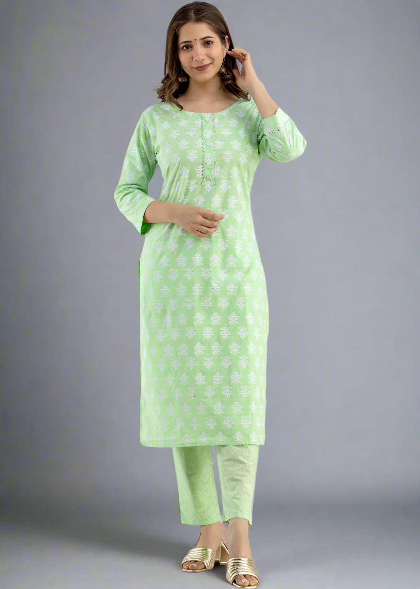 SOOTHING FRESH ALL DAY COTTON 2PIECE SUIT SET