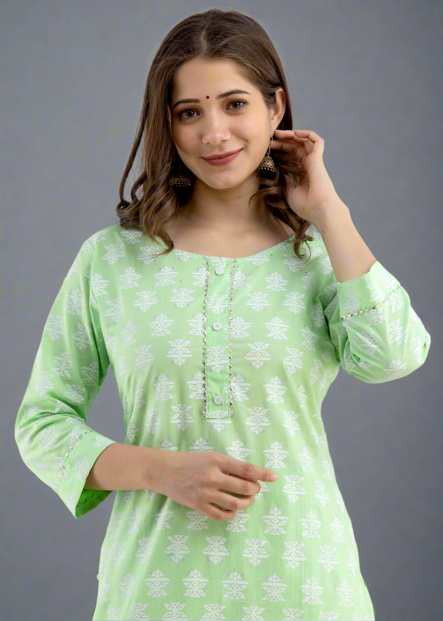 SOOTHING FRESH ALL DAY COTTON 2PIECE SUIT SET