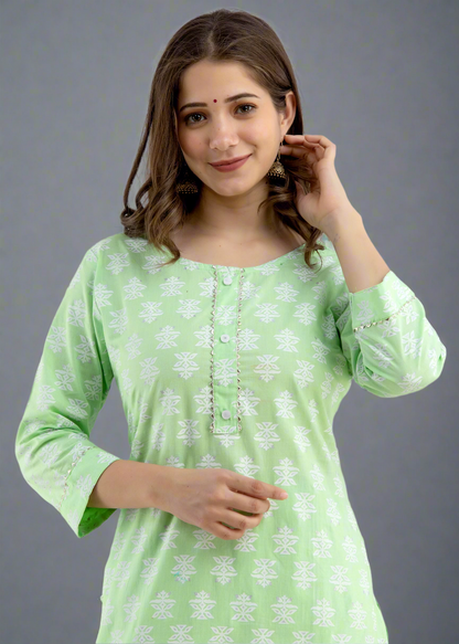 SOOTHING FRESH ALL DAY COTTON 2PIECE SUIT SET