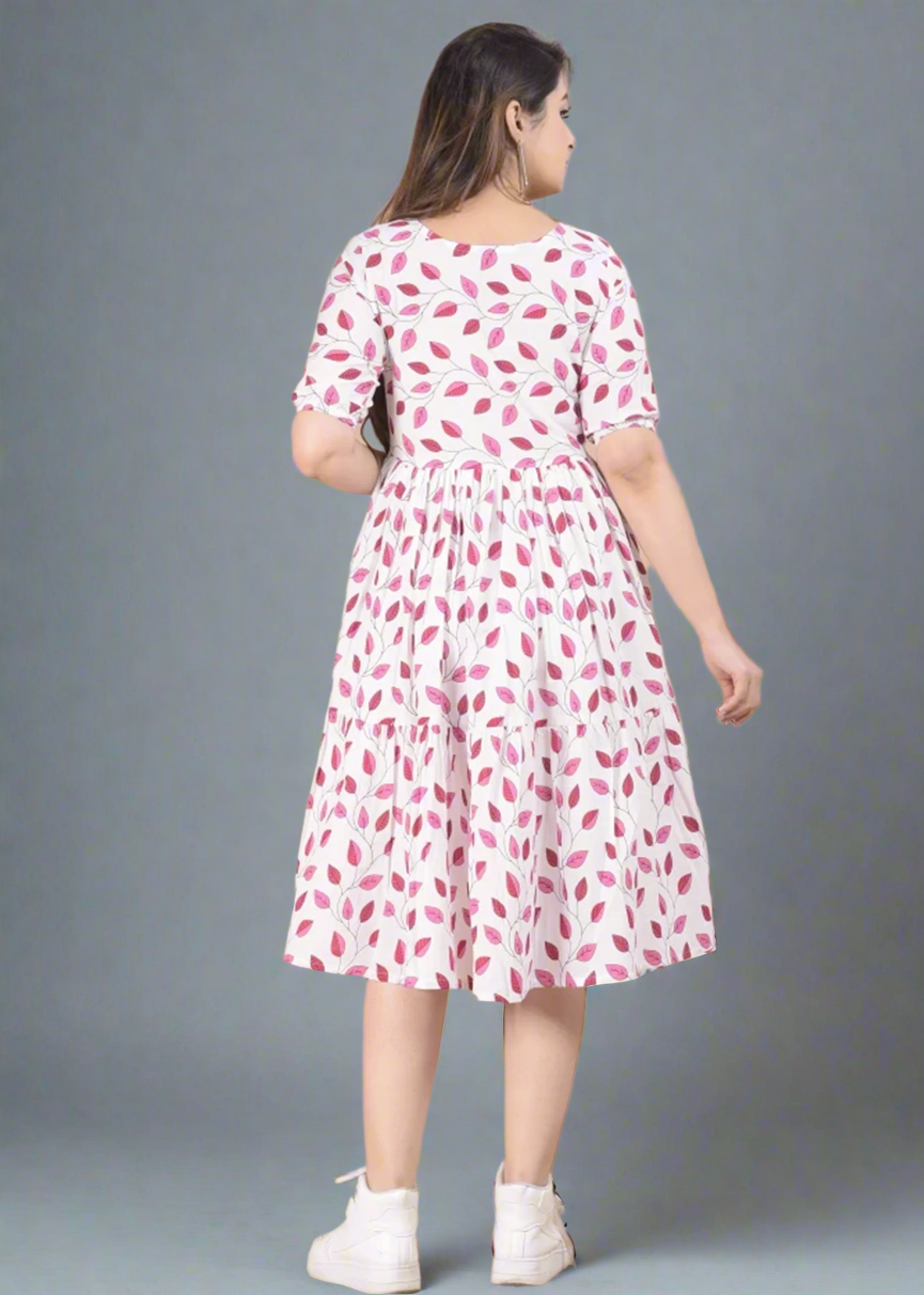 PINK CUTE COTTON SUNDRESS